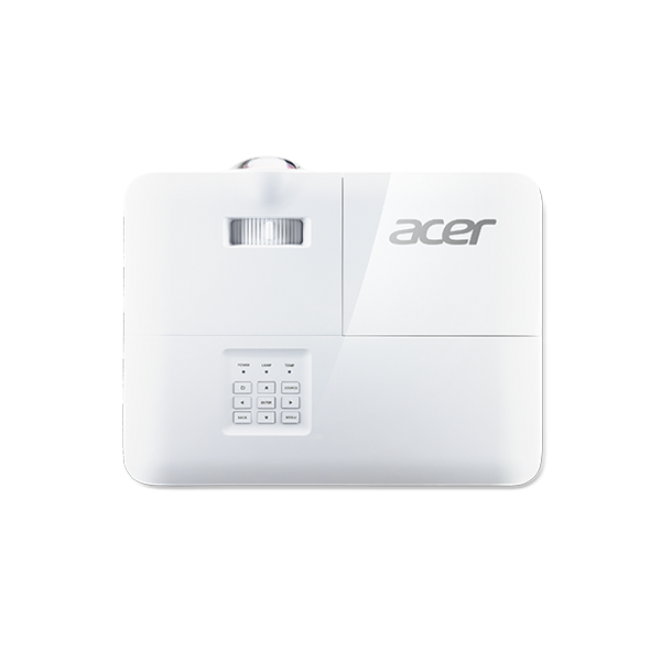 ACER DLP 3D Projektor S1386WHn, WXGA, 3600lm, 20000/1, HDMI, RJ45, short throw, fehér (MR.JQH11.001)