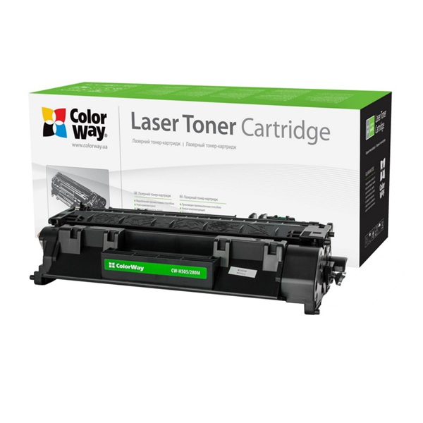 COLORWAY Standard Toner CW-H505/280M, 2700 oldal, Fekete - HP CE505A (05A)/CF280A (80A); Can. 719 (CW-H505/280M)