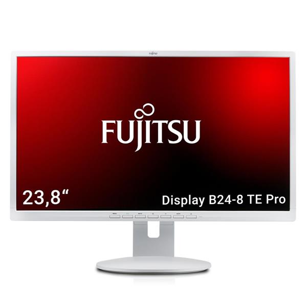 Fujitsu Display B24-8 TE PRO 24   LED FTS fehér használt  monitor
