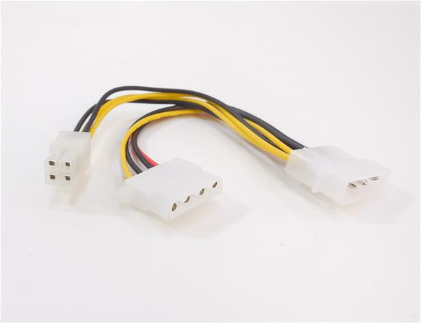 4pin CPU táp - 2xMolex táp átalakító CC-PSU-4