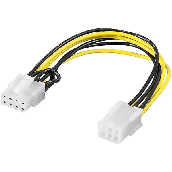 6pin->8pin PCI-Express átalakító Goobay 93635