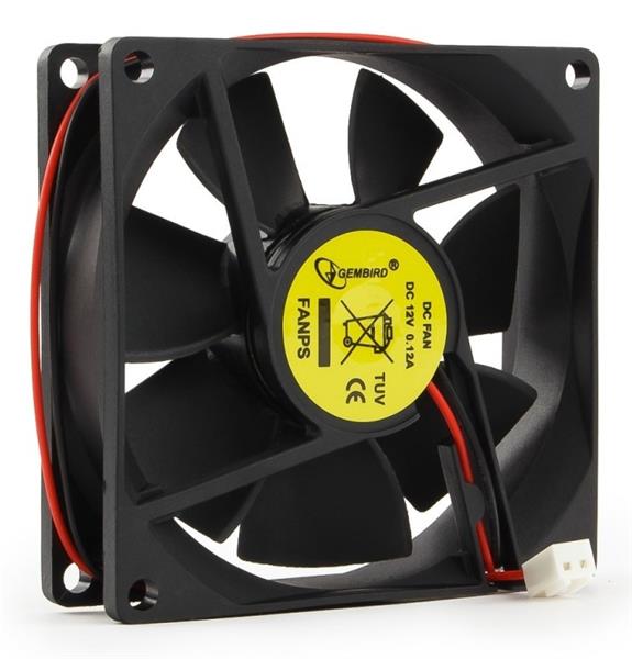 8cm ház cooler Gembird FANPS