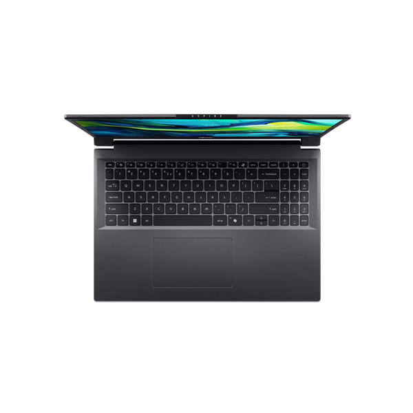 ACER Aspire A16-71M-77CC, 16" WUXGA, Intel Core Ultra 7 155H, 16GB, 1TB SSD, UMA, DOS, acélszürke (NX.JEMEU.008)