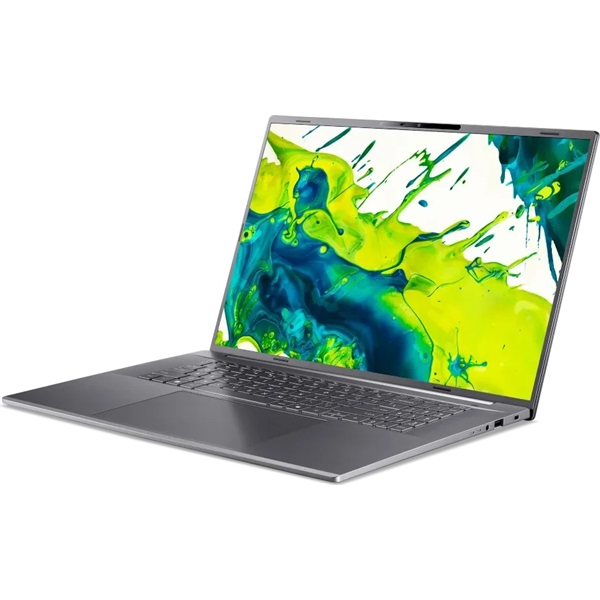 ACER Aspire A18-I71M-56KS, 18" WUXGA, Intel Core Ultra 5 325, 16GB, 512GB SSD, UMA, Win11 Home, acélszürke (NX.JZEEU.003)