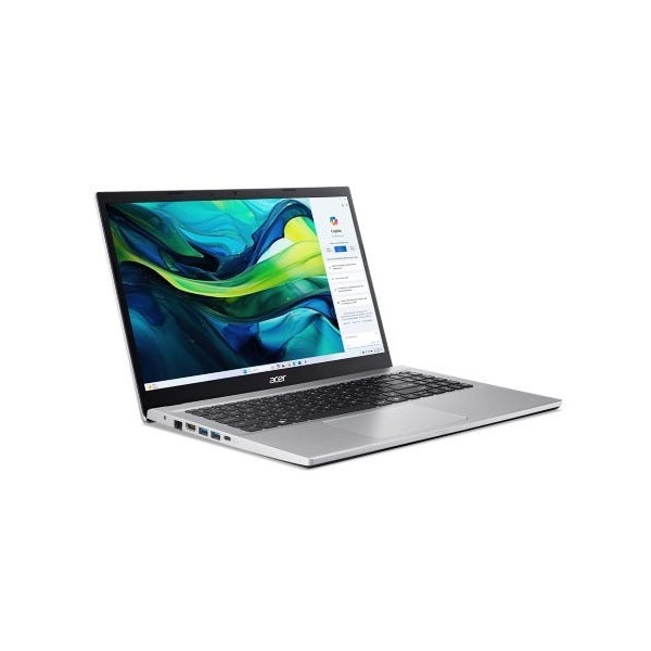 ACER Aspire AG15-42P-R87U, 15.6" FHD, AMD Ryzen 5 7430U, 16GB, 1TB SSD, UMA, DOS, ezüst (NX.J7XEU.00T)