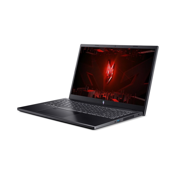 ACER Nitro ANV15-41-R5TM, 15.6" FHD IPS, AMD Ryzen 7-7735HS, 16GB, 512GB SSD, GeForce RTX 4050, DOS, fekete (NH.QSGEU.00D)