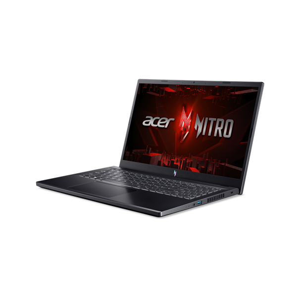 ACER Aspire Nitro ANV15-51-55D1, 15.6" FHD IPS, Intel Core i5-13420H, 16GB, 1TB SSD, GeForce RTX 4050, DOS, fekete (NH.QNBEU.006)