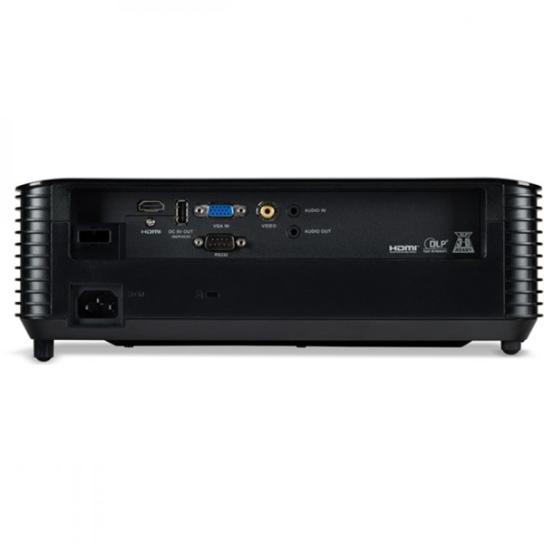 ACER DLP 3D Projektor X1128i, SVGA, 4800Lm, 20000/1, HDMI, Wifi, fekete (MR.JTU11.001)