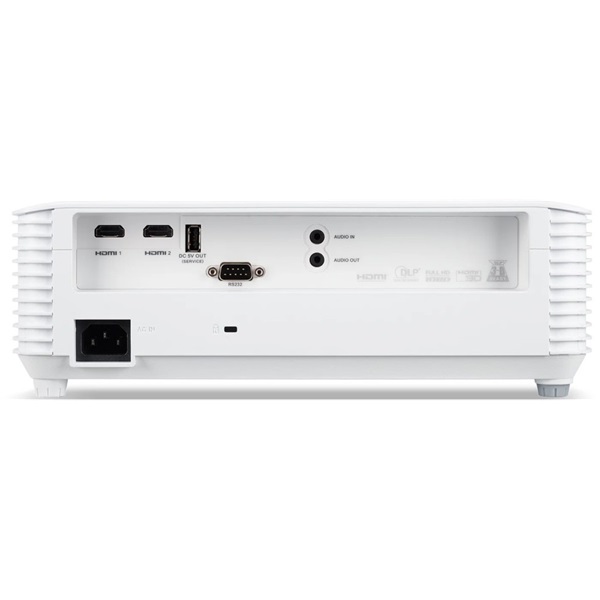 ACER DLP Projektor X1528, FHD (1920x1080), 16:9, 5200Lm, 10000/1, HDMI, fehér (MR.JXY11.001)