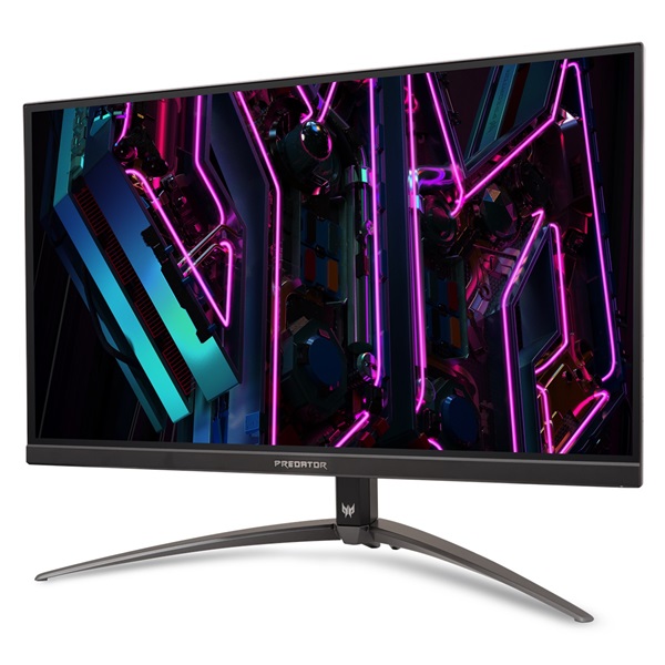 ACER GAMING IPS Monitor Predator XB273UF5bmiiprzx 27", 16:9 QHD, 360Hz, 0,5ms, 400nits, 2xHDMI, DP, MM, fekete (UM.HX3EE.506)