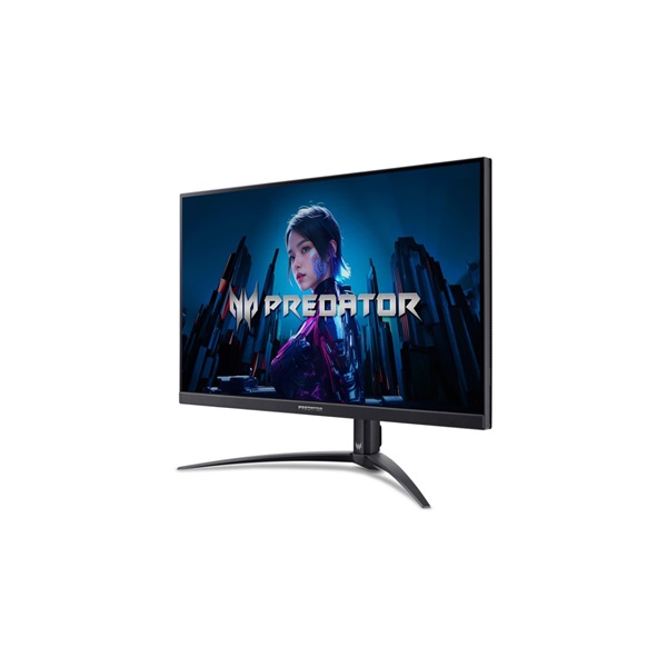 ACER GAMING IPS Predator Monitor XB323QUPbmiiprx 31.5", 16:9 QHD, 180Hz, FreeSync, 1ms, 250nits, 2xHDMI, DP, MM, fekete (UM.JX3EE.P09)