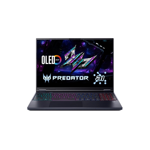 ACER Predator Helios Neo PHN16-73-98D4, 16" WQXGA Intel Core Ultra 9 275HX, 32GB, 1TB SSD, GeForce RTX 5070Ti DOS fekete (NH.QX4EU.006)