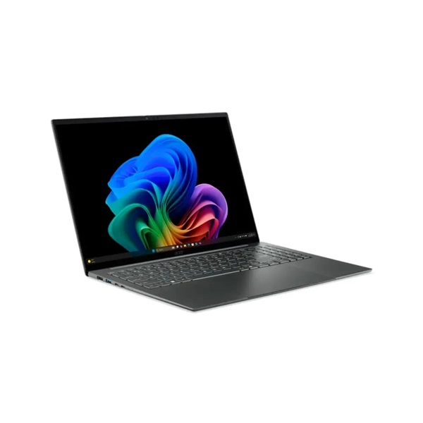 ACER Swift SF16-71T-70XZ, 16" 2.8K OLED Touch, Intel Core Ultra X7 358H, 16GB, 512GB SSD, UMA, Win11 Home, kőszürke (NX.JU1EU.007)
