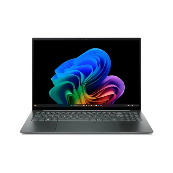 ACER Swift SF16-71T-96F8, 16" 2.8K OLED Touch, Intel Core Ultra X9 388H, 16GB, 512GB SSD, UMA, Win11 Home, kőszürke (NX.JU1EU.008)