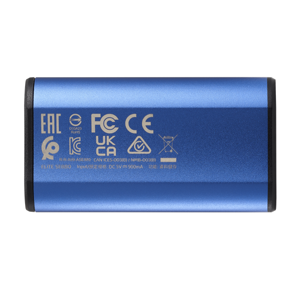 ADATA SSD Külső USB 3.2 1TB SE880 Elite, Type-C, Kék (AELI-SE880-1TCBU)