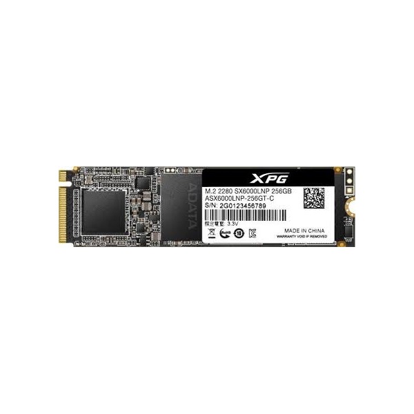 ADATA SSD M.2 2280 NVMe Gen3x4 256GB SX6000 Lite (ASX6000LNP-256GT-C)
