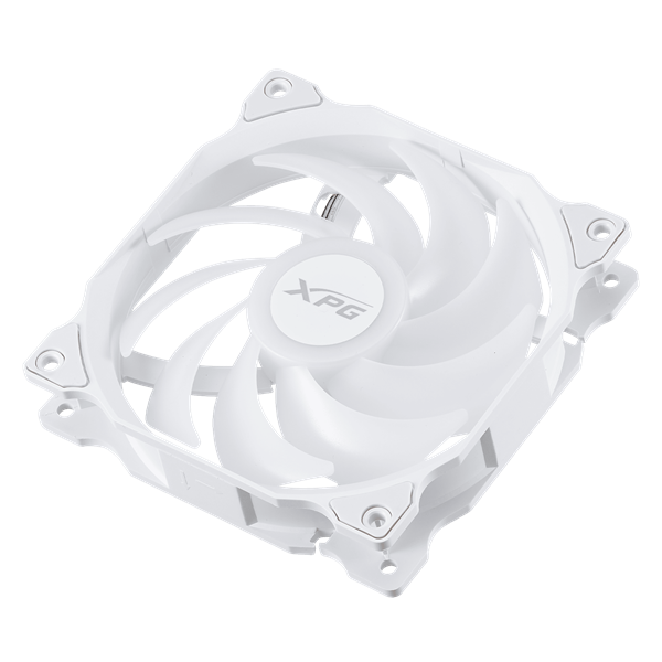 ADATA XPG Rendszerhűtő ventilátor Vento RGB, 12cm, fehér (VENTO120ARGBPWM-WHCWW)