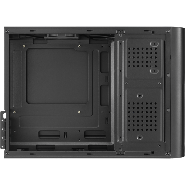 AEROCOOL Ház CS-101 mATX, Tápegység Nélkül, fekete (CAAC221)