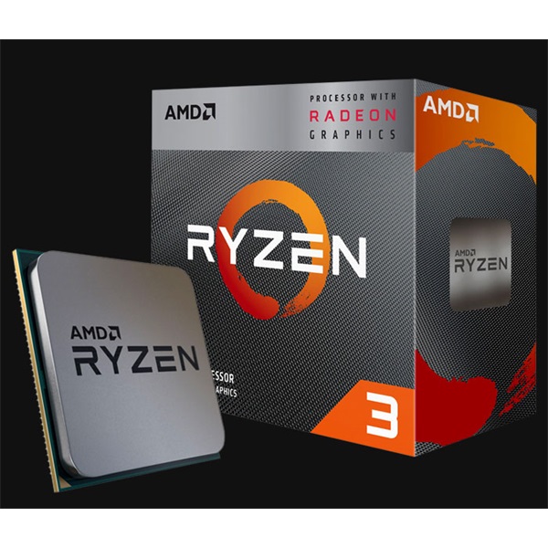 AMD AM4 CPU Ryzen 3 3200G 3.6GHz 4MB Cache (YD3200C5FHBOX)