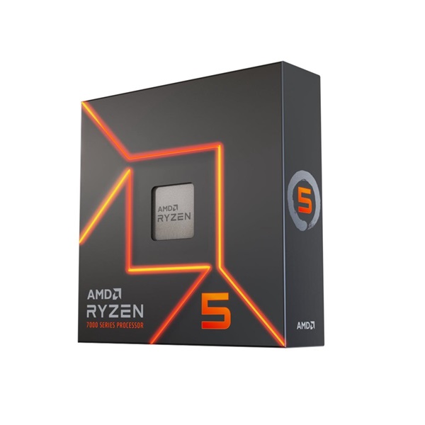 AMD AM5 CPU Ryzen 5 7600X 4.7GHz 32MB Cache (100-100000593WOF)