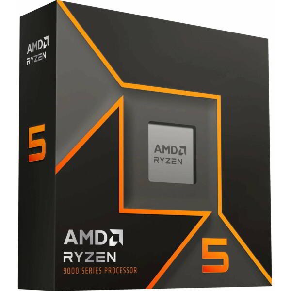 AMD AM5 CPU Ryzen 5 9600X 3.9GHz 38MB Cache (100-100001405WOF)