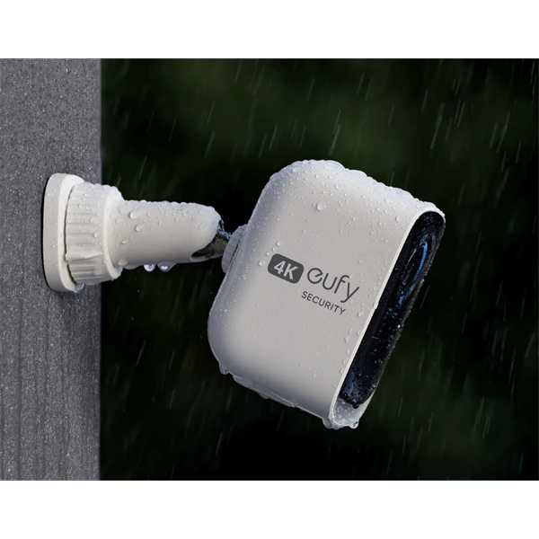 ANKER EUFYCAM3C S300 Biztonsági Kamera, 4K, AI Arcfelismerés, Beépített lámpa, Akkumulátor, kültéri - T8161321 (T8161321)