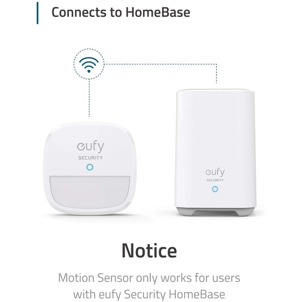 ANKER EUFY Mozgásérzékelő, WiFi-s, fehér - T8910021 (T8910021)