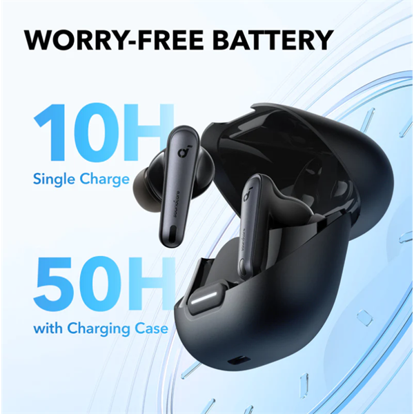 ANKER Vezeték Nélküli Fülhallgató, Soundcore Liberty 4 NC, fekete - A3947G11 (A3947G11)