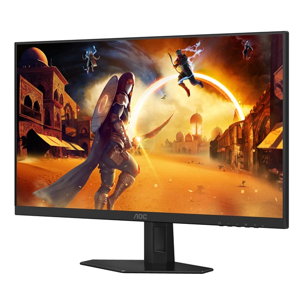 AOC Gaming 180Hz IPS monitor 23.8" 24G4XE, 1920x1080, 16:9, 300cd/m2, 1ms, 2xHDMI/DisplayPort, hangszóró (24G4XE)