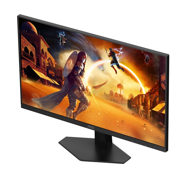 AOC Gaming 180Hz IPS monitor 23.8" 24G4XE, 1920x1080, 16:9, 300cd/m2, 1ms, 2xHDMI/DisplayPort, hangszóró (24G4XE)