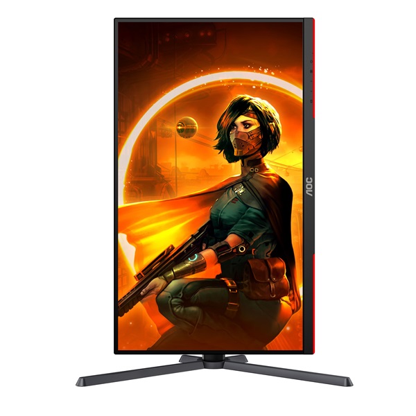 AOC Gaming 180Hz monitor 27" Q27G3XMN/BK, 2560x1440 16:9, 1.000cd/m2, 1ms, 2xHDMI/DisplayPort, áll. mag.,pivot, HDR1000 (Q27G3XMN/BK)