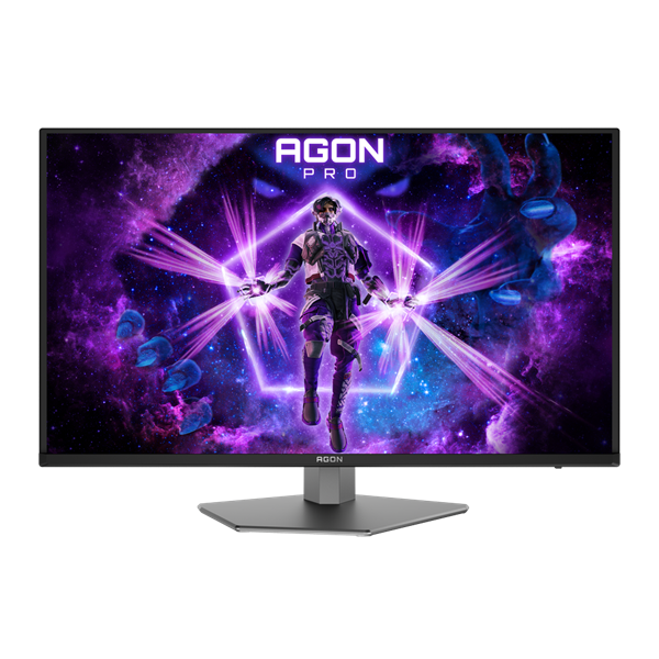 AOC Gaming 240Hz OLED monitor 31.5" AG326UZD2, 3840x2160, 16:9, 250cd/m2, 0,03ms, 2xHDMI/DisplayPort/2xUSB-A/USB-B (AG326UZD2)