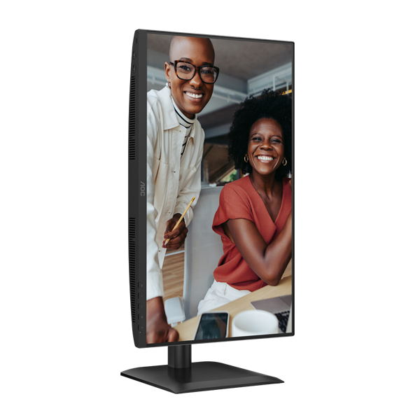 AOC IPS 120Hz FHD monitor 23.8" 24E4CV, 1920x1080, 16:9, 4ms, 300cd/m2, DisplayPort/HDMI/4xUSB-A, pivot, hangszóró (24E4CV)