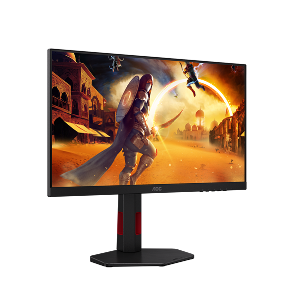 AOC IPS Gaming monitor 23,8" 24G4ZR 1920x1080, 16:9, 300cd/m2, 1ms, DisplayPort/2xHDMI, 260 Hz, áll.mag.,pivot (24G4ZR)
