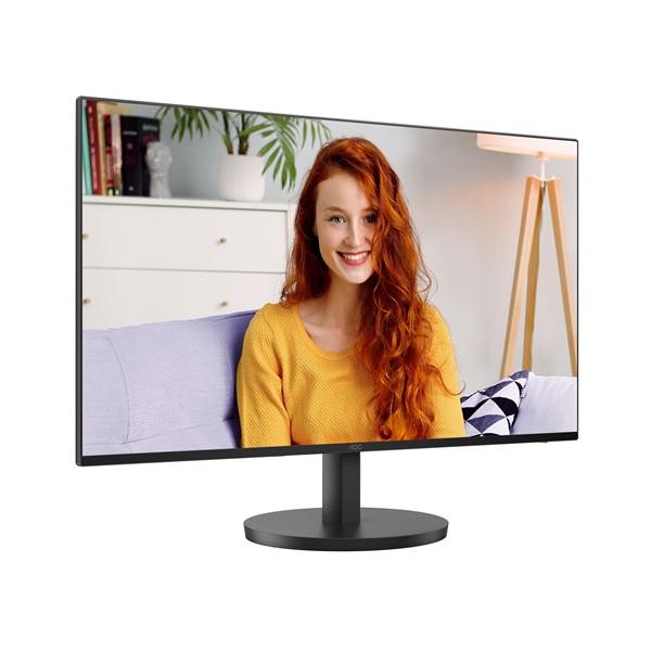 AOC IPS monitor 23.8" 24B3HA2, 1920x1080, 16:9, 250cd/m2, 14ms, VGA/HDMI, hangszóró, 100Hz (24B3HA2)