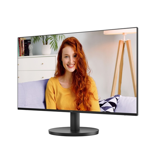 AOC IPS monitor 23.8" 24B3HA2, 1920x1080, 16:9, 250cd/m2, 14ms, VGA/HDMI, hangszóró, 100Hz (24B3HA2)