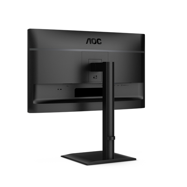 AOC IPS monitor 23,8" 24E4U 1920x1080,16:9, 300cd/m2, 4ms, VGA/HDMI/DisplayPort/4xUSB, hangszóró, 120 Hz, áll.mag.,pivot (24E4U)