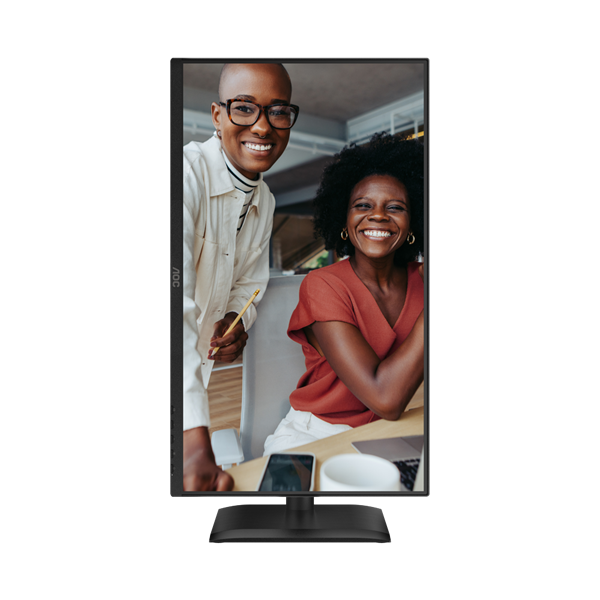 AOC IPS monitor 23,8" 24E4U 1920x1080,16:9, 300cd/m2, 4ms, VGA/HDMI/DisplayPort/4xUSB, hangszóró, 120 Hz, áll.mag.,pivot (24E4U)