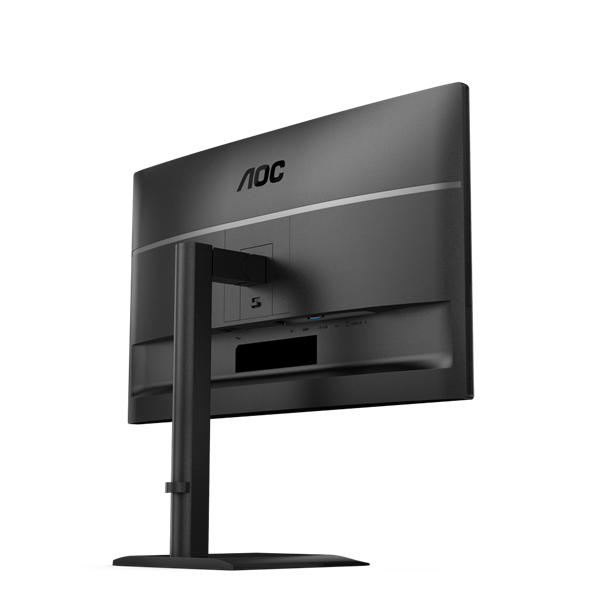 AOC IPS monitor 27" 27E4U 1920x1080, 16:9, 300cd/m2, 4ms, VGA/HDMI/USB, hangszóró, 120 Hz, áll.mag., pivot (27E4U)