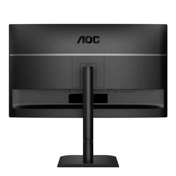 AOC IPS monitor 27" 27E4U 1920x1080, 16:9, 300cd/m2, 4ms, VGA/HDMI/USB, hangszóró, 120 Hz, áll.mag., pivot (27E4U)