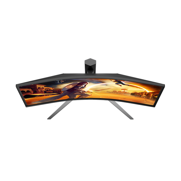 AOC Ívelt Gaming 180Hz VA monitor 34" CU34G4CA, 3440x1440, 21:9, 450cd/m2, 1ms, 2xHDMI/DisplayPort/2xUSB, hangszóró (CU34G4CA)