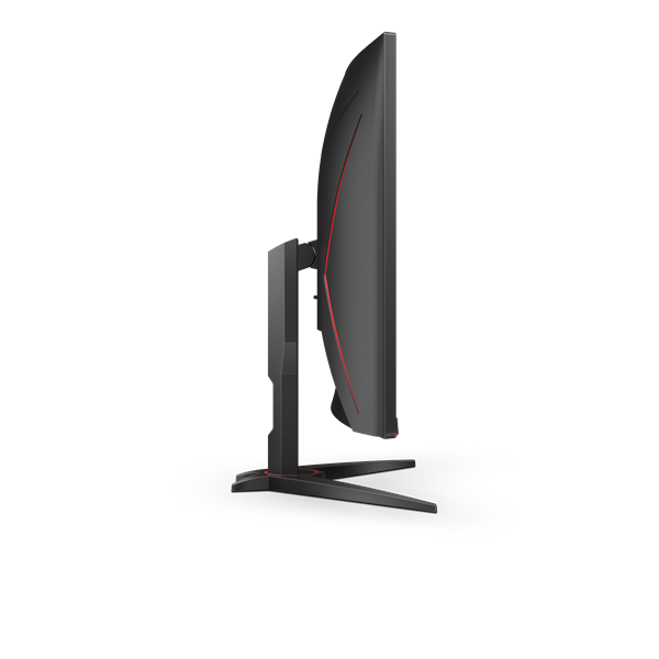 AOC Ívelt Gaming 240Hz VA monitor 31.5" C32G2ZE/BK, 1920x1080, 16:9, 300cd/m2, 1ms, 2xHDMI/DisplayPort (C32G2ZE/BK)