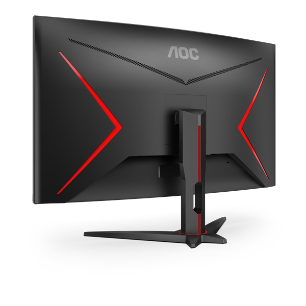 AOC Ívelt Gaming 240Hz VA monitor 31.5" C32G2ZE/BK, 1920x1080, 16:9, 300cd/m2, 1ms, 2xHDMI/DisplayPort (C32G2ZE/BK)