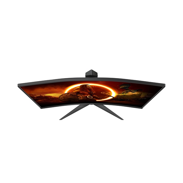 AOC Ívelt Gaming 280Hz monitor 27" C27G2Z3/BK, 1920x1080, 16:9, 300cd/m2, 0,5ms, HDMIx2/DisplayPort, állítható magasság (C27G2Z3/BK)