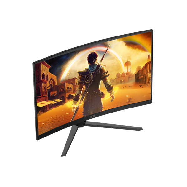 AOC Ívelt VA Gaming 260 Hz monitor 31,5" C32G42ZE 1920x1080, 16:9, 300cd/m2, 4ms, HDMI/DisplayPort, áll.mag. (C32G42ZE)