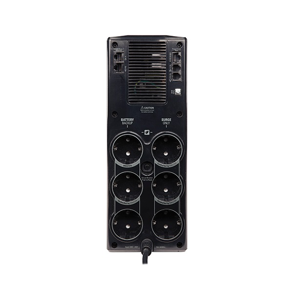 APC Back-UPS BR1200G-GR, (3+3 Schuko) 1200VA (720 W) 230, LCD, LINE-INTERACTIVE szünetmentes tápegység, torony (BR1200G-GR)