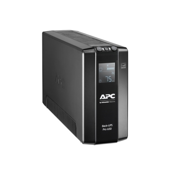 APC Back-UPS Pro BR650MI, (6 outlets) 650VA LCD 230V LINE-INTERACTIVE szünetmentes, tiszta sinus, AVR (BR650MI)