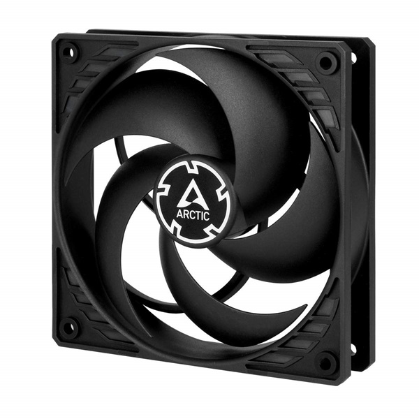 Arctic Cooling hűtő ventilátor P12 Silent fekete, 12 cm