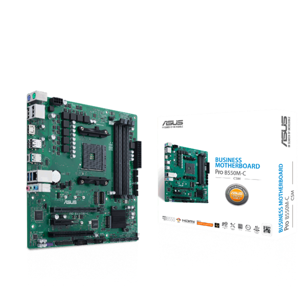 ASUS Alaplap AM4 PRO B550M-C/CSM AMD B550, mATX (PRO B550M-C/CSM)