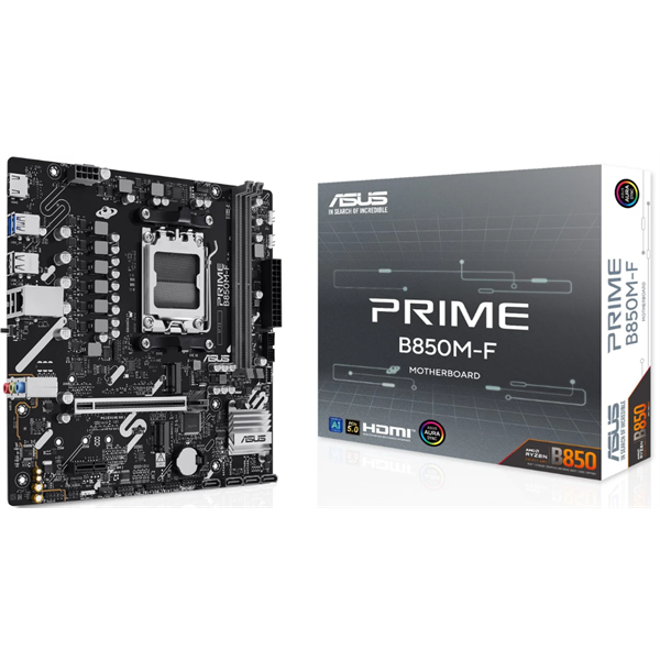 ASUS Alaplap AM5 PRIME B850M-F AMD B850, mATX (PRIME B850M-F)